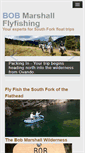Mobile Screenshot of bobmarshallflyfishing.com