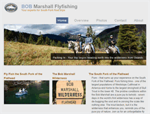 Tablet Screenshot of bobmarshallflyfishing.com